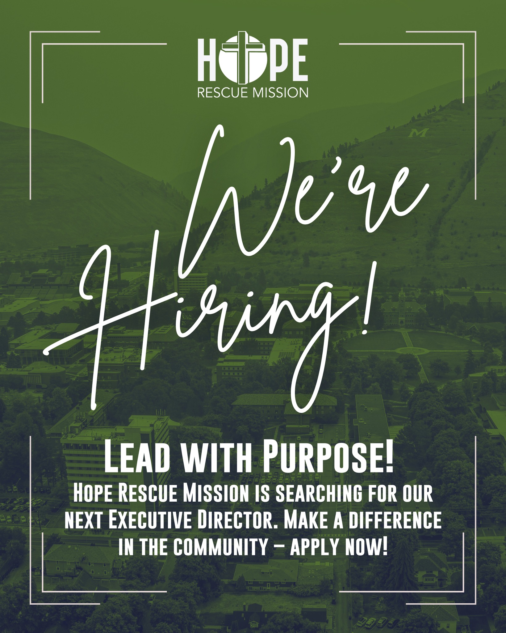 Hope - WE'RE HIRING!!! Hope Rescue Mission is searching for our next ...