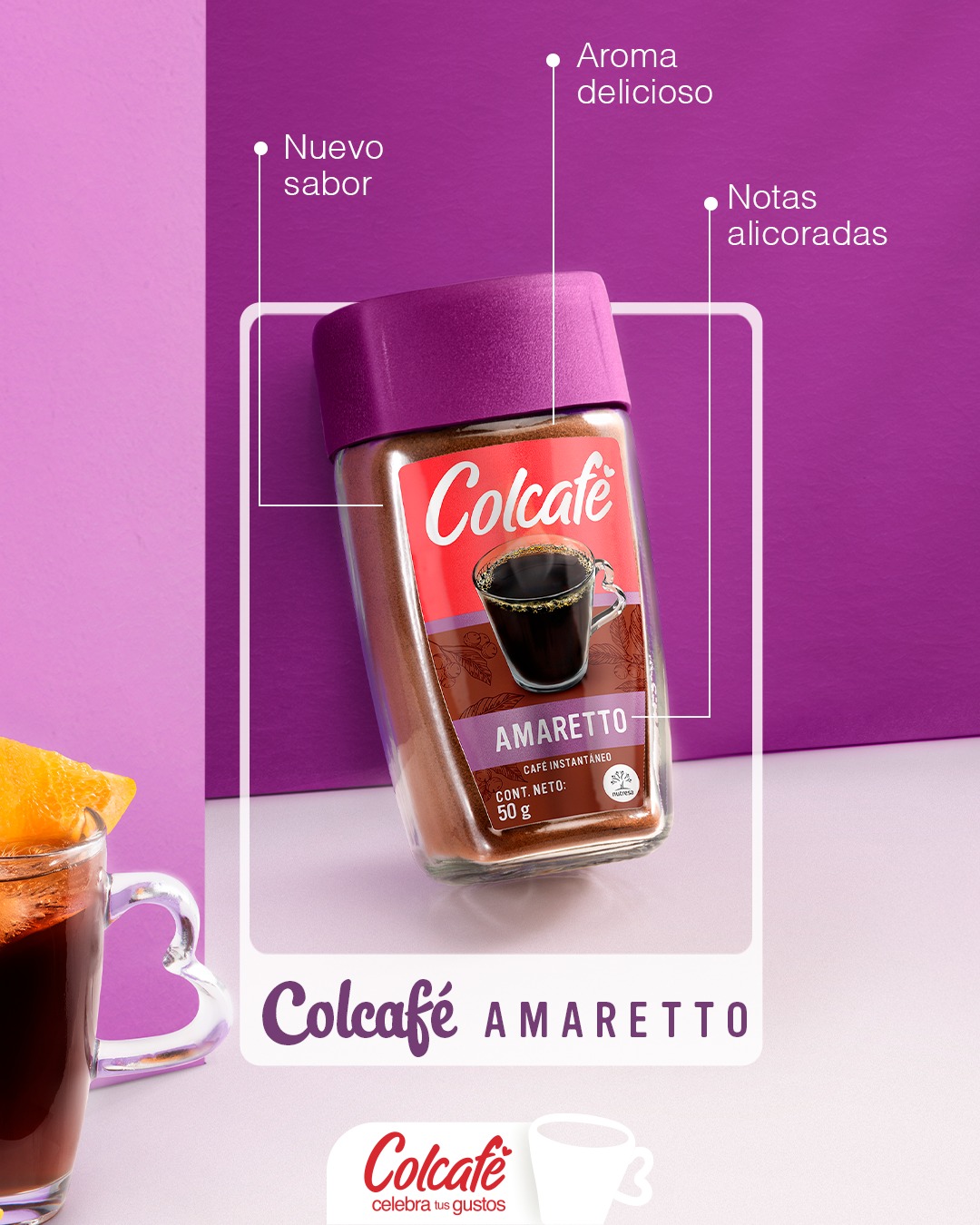 Colcafé - Prueba nuestro Colcafé con notas alicoradas. ¡Amaretto llegó ...