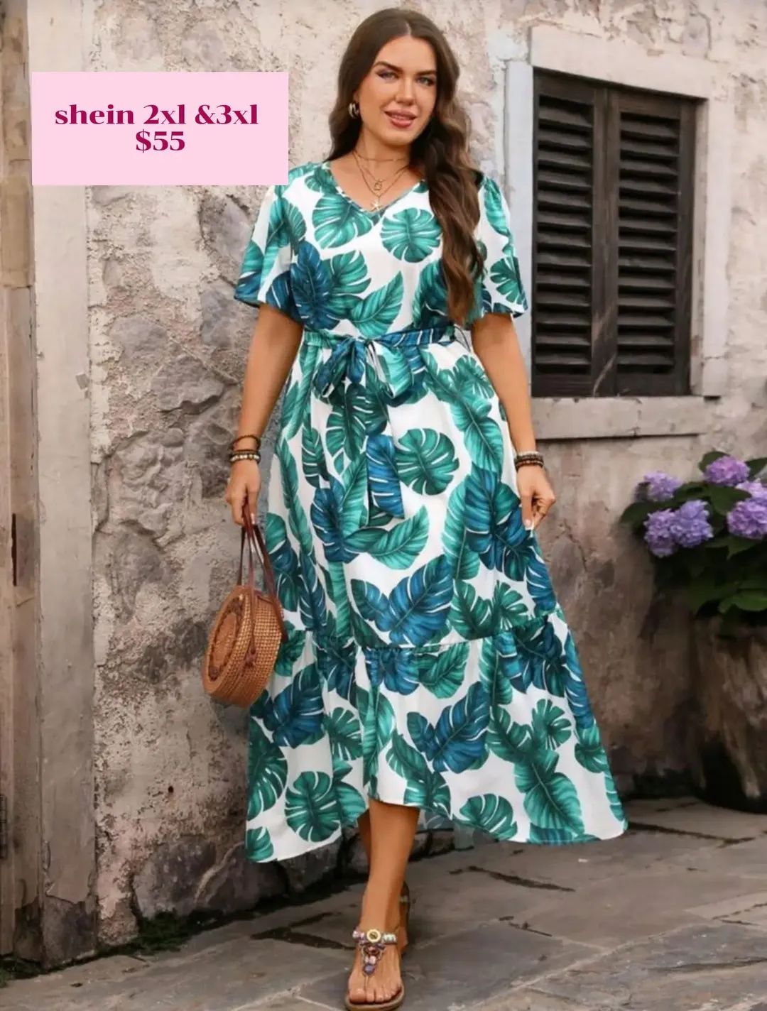 Shein plus-size dresses for 50 each