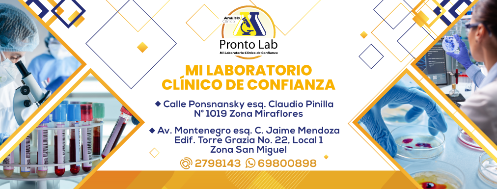 Prontolab Mi Laboratorio Clínico de Confianza | Ciudad La Paz