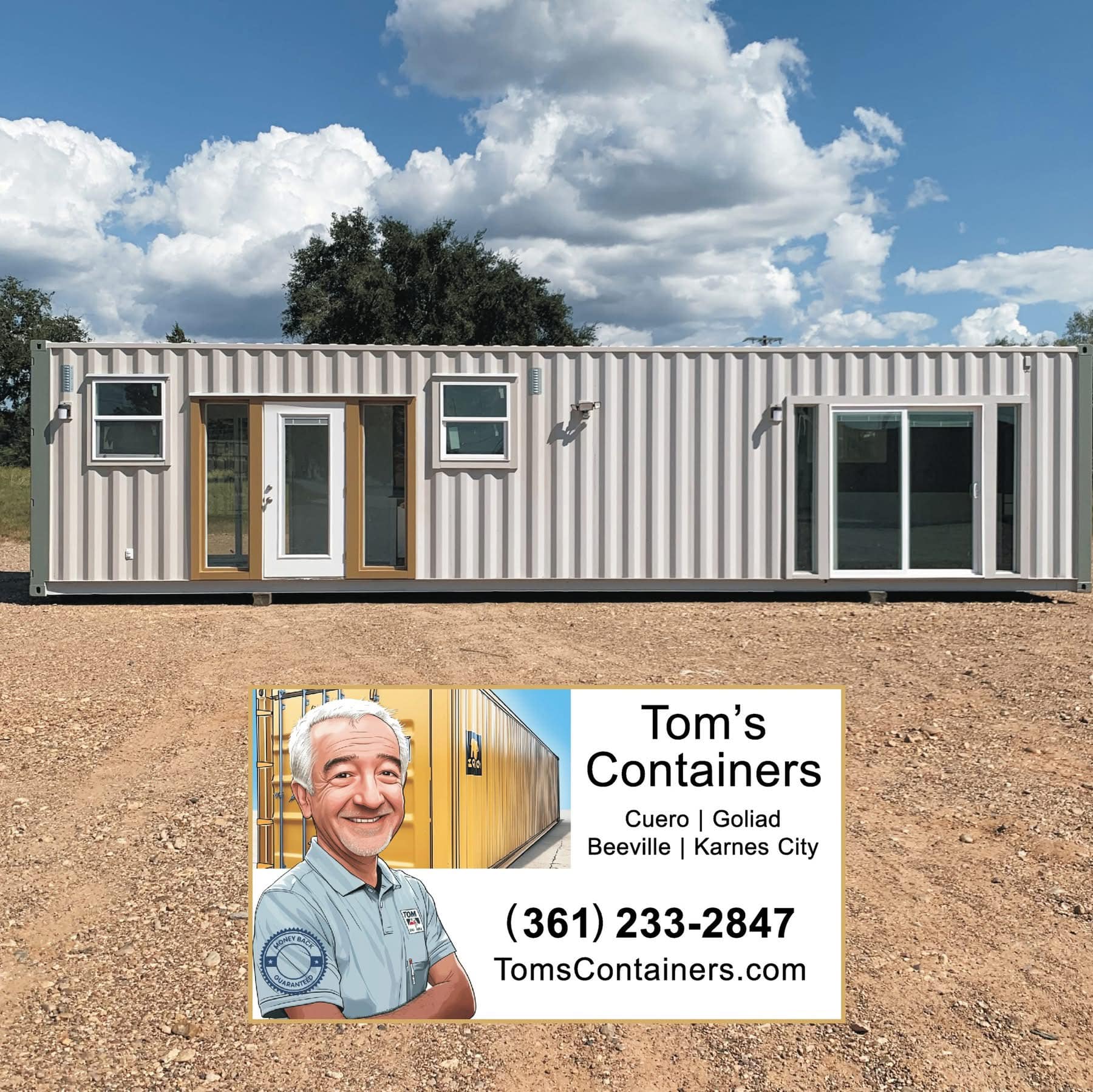 Victoria - 😎 🗣 Local Tom's Containers owner Tom Pappas said: 