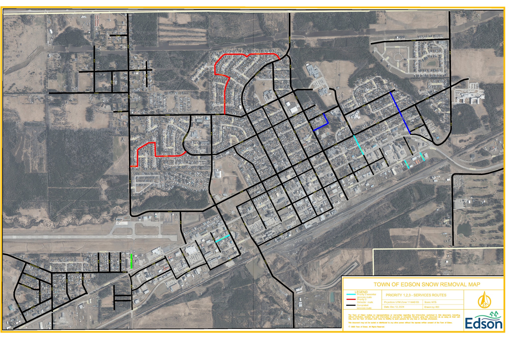 Town of Edson - Snow Clearing Update – March 18, 2025... | Facebook