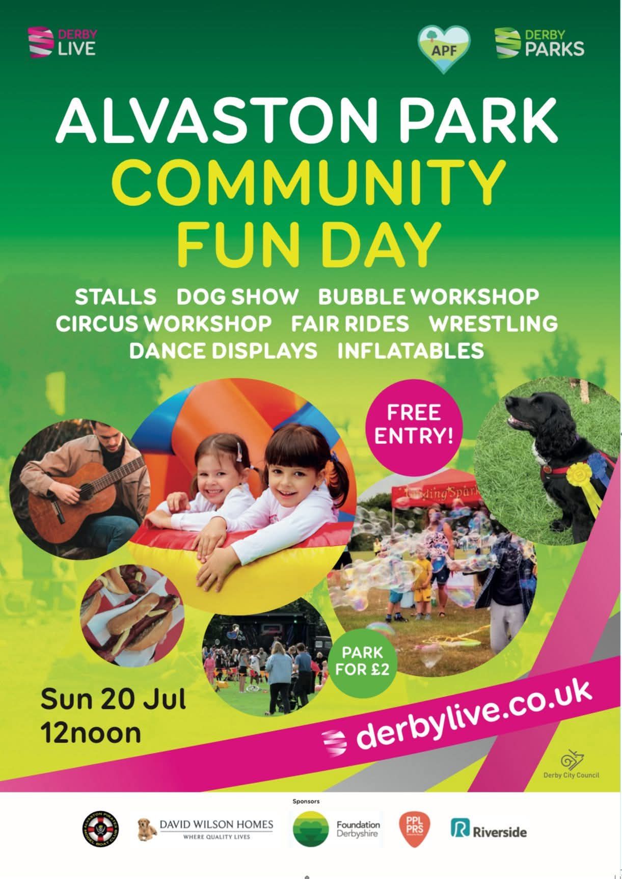 Derby - 2 week countdown for this year's Alvaston Park Fun Day ...