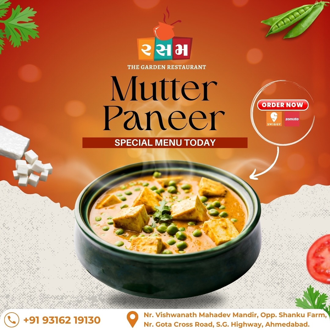 Rasam - Dive into the rich, creamy goodness of soft paneer cubes and ...