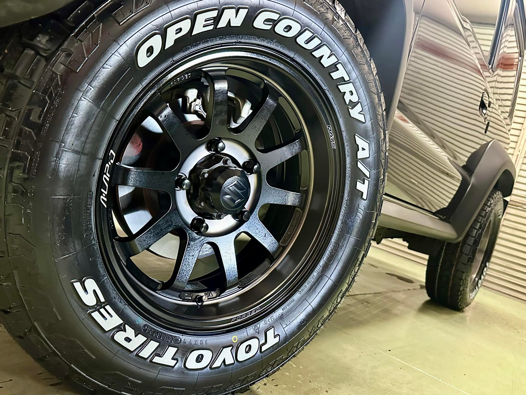 H様ジムニーシエラ ホイール RAYS A LAP J 2324リミテッドエディション 