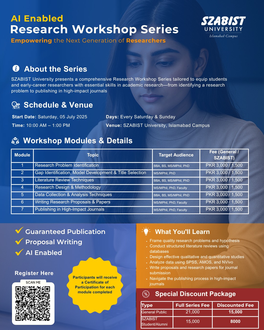 🎓 Research... - Szabist University - Islamabad Campus | Facebook