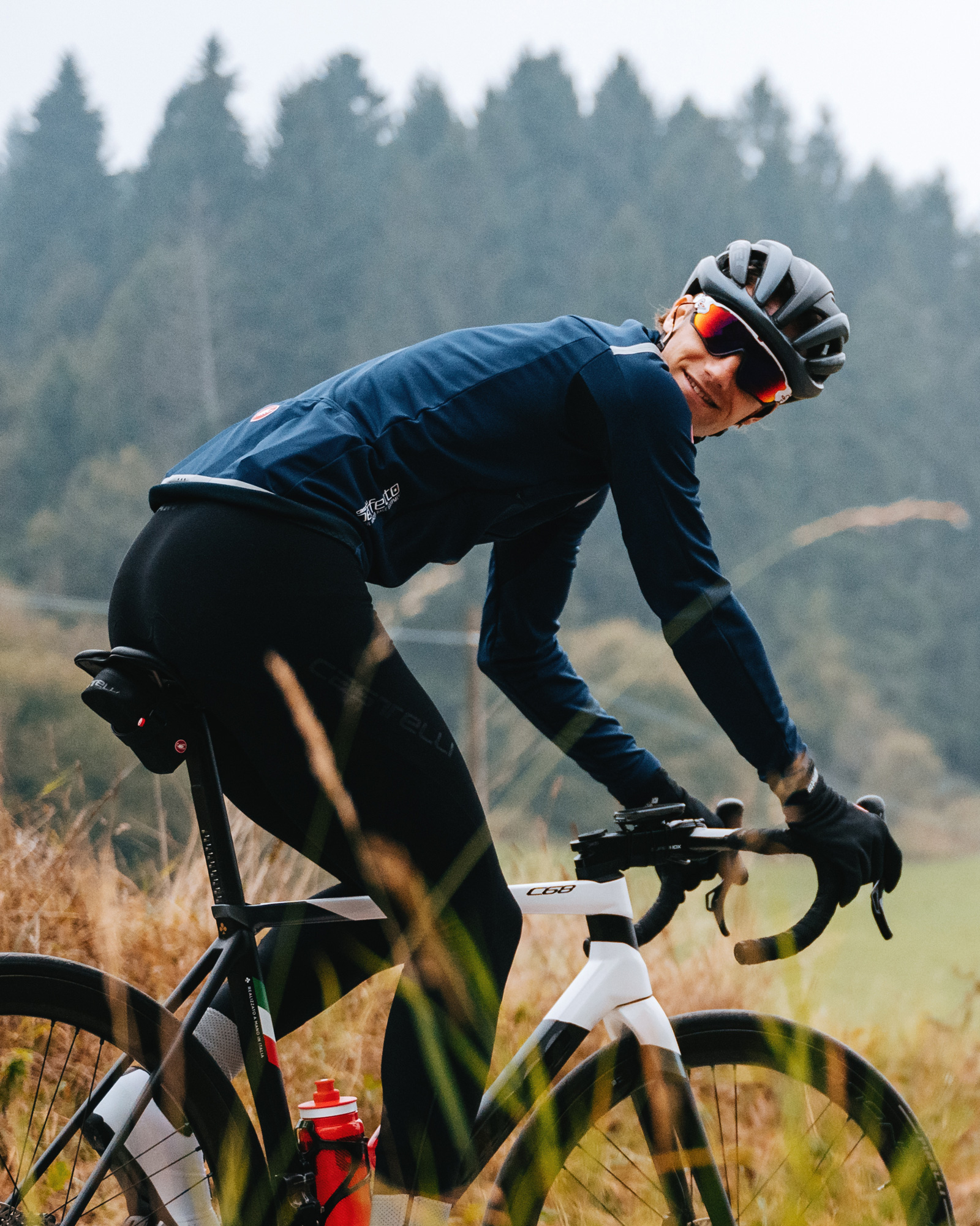 The Castelli red scorpion has been our iconic logo for many years