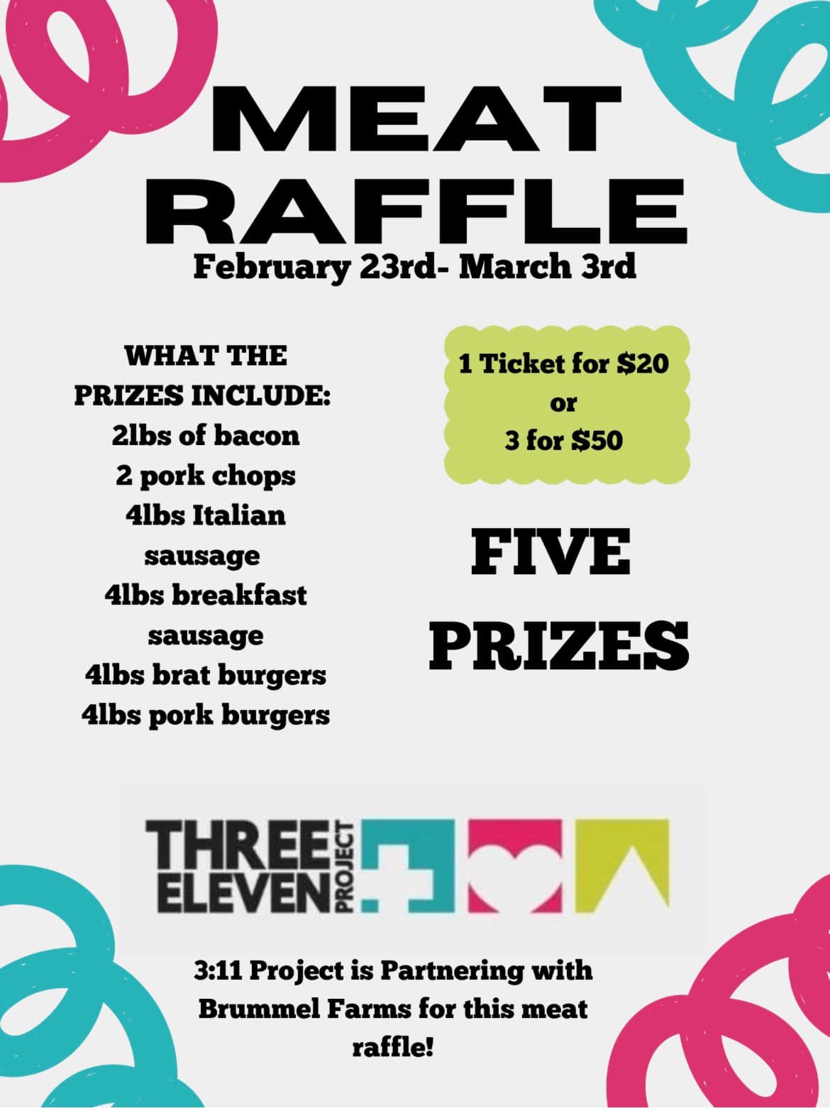 3:11 - 🎉 BIG, YUMMY, MEATY RAFFLE ALERT!!! 🐖🥓 🍔 🍖 We're excited to ...