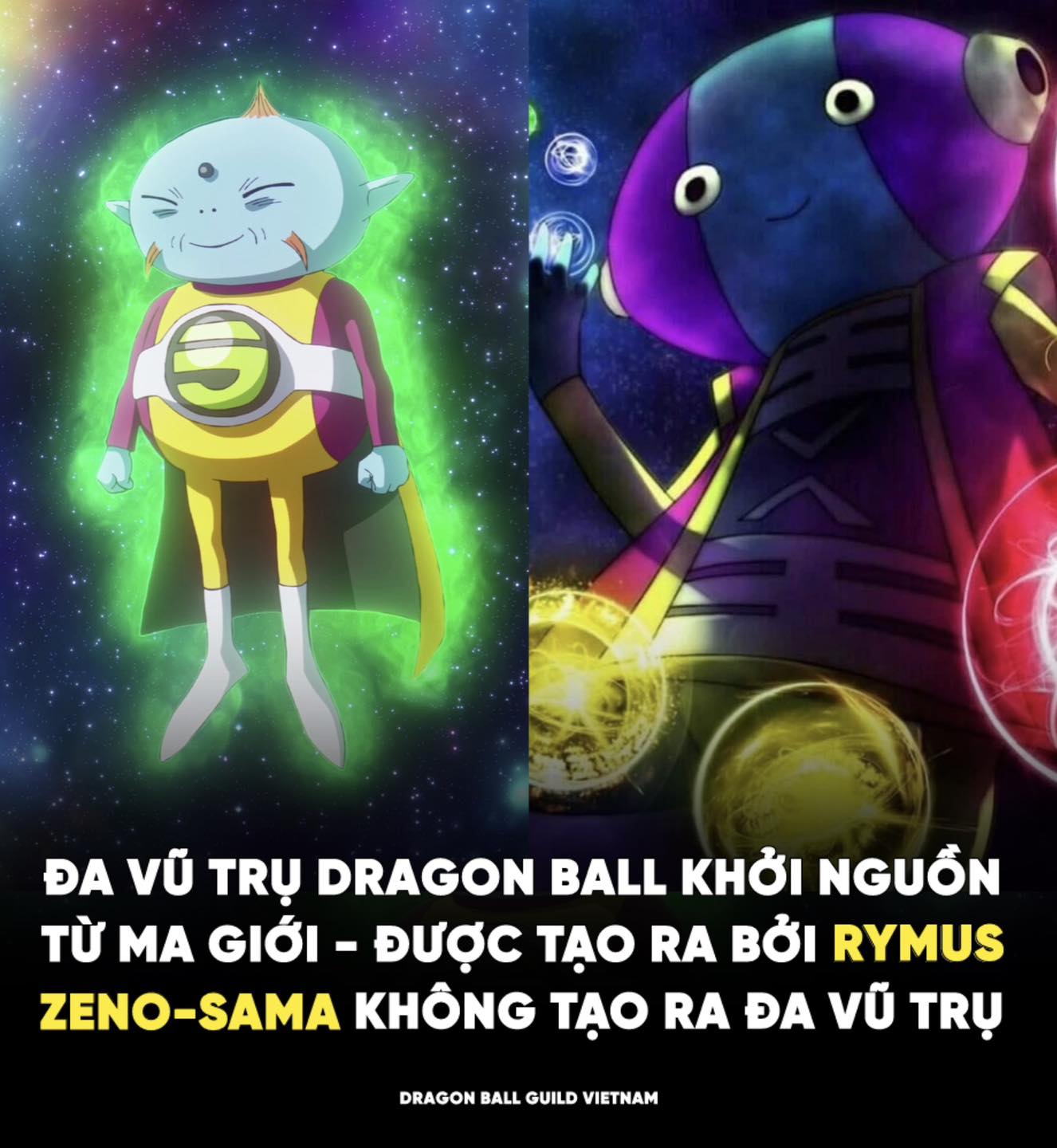 NGUỒN GỐC HÌNH THÀNH VŨ TRỤ:... - Dragon Ball Guild Vietnam | Facebook