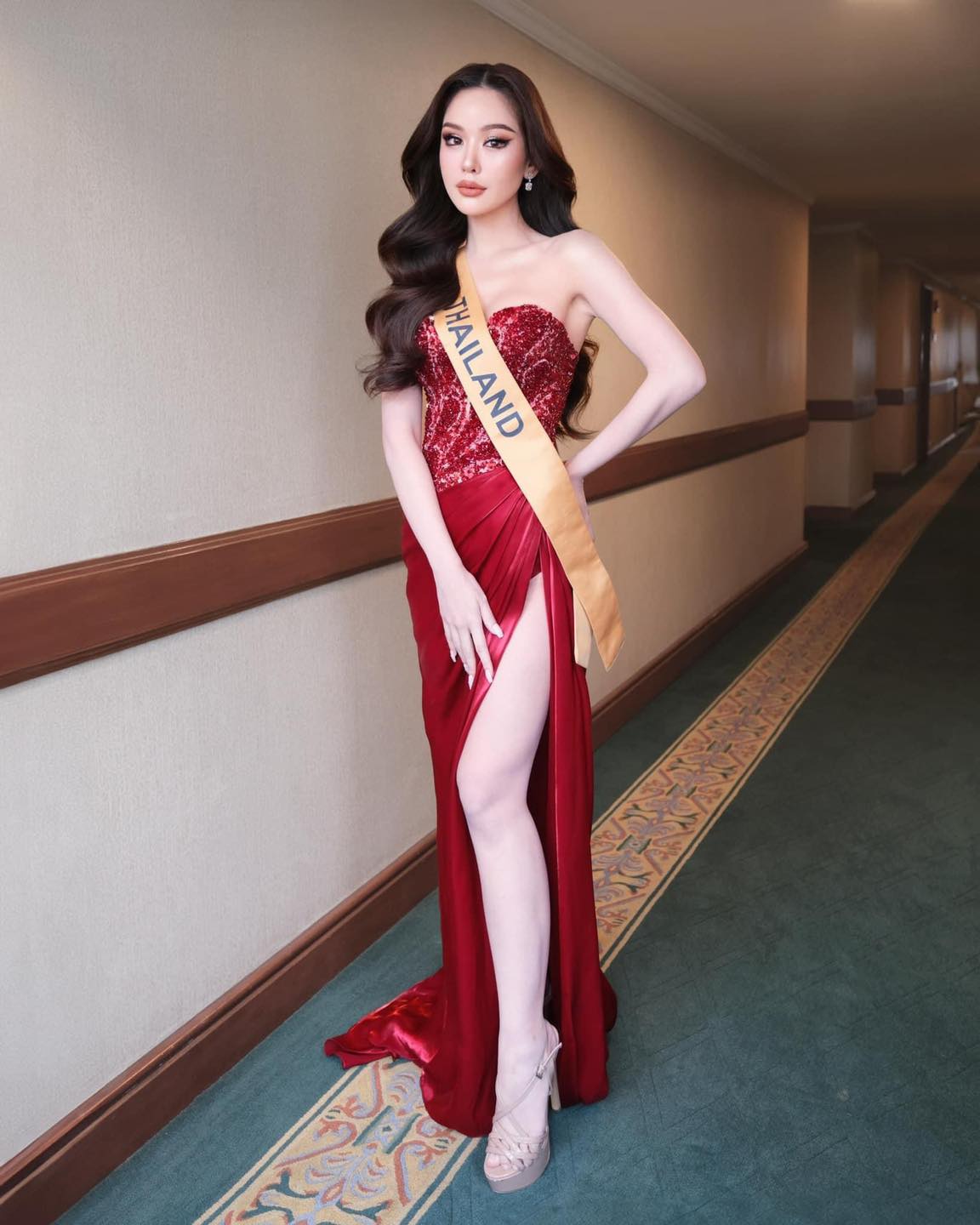ก็ฉันเป็นนางงาม - ลุคเข้าห้องดำ หลิน มาลิน MISS GRAND...