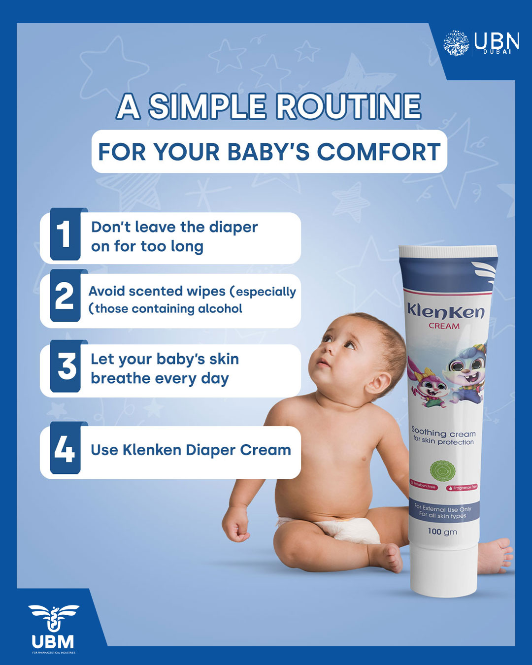 UBN - Keep your baby comfy and rash-free with a simple daily routine ...