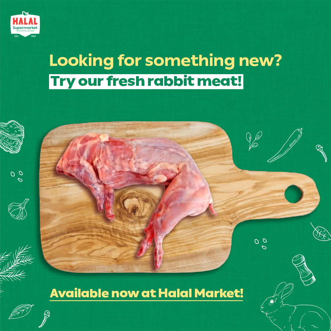 International - 🐇 Fresh rabbit meat now at International Food Halal ...