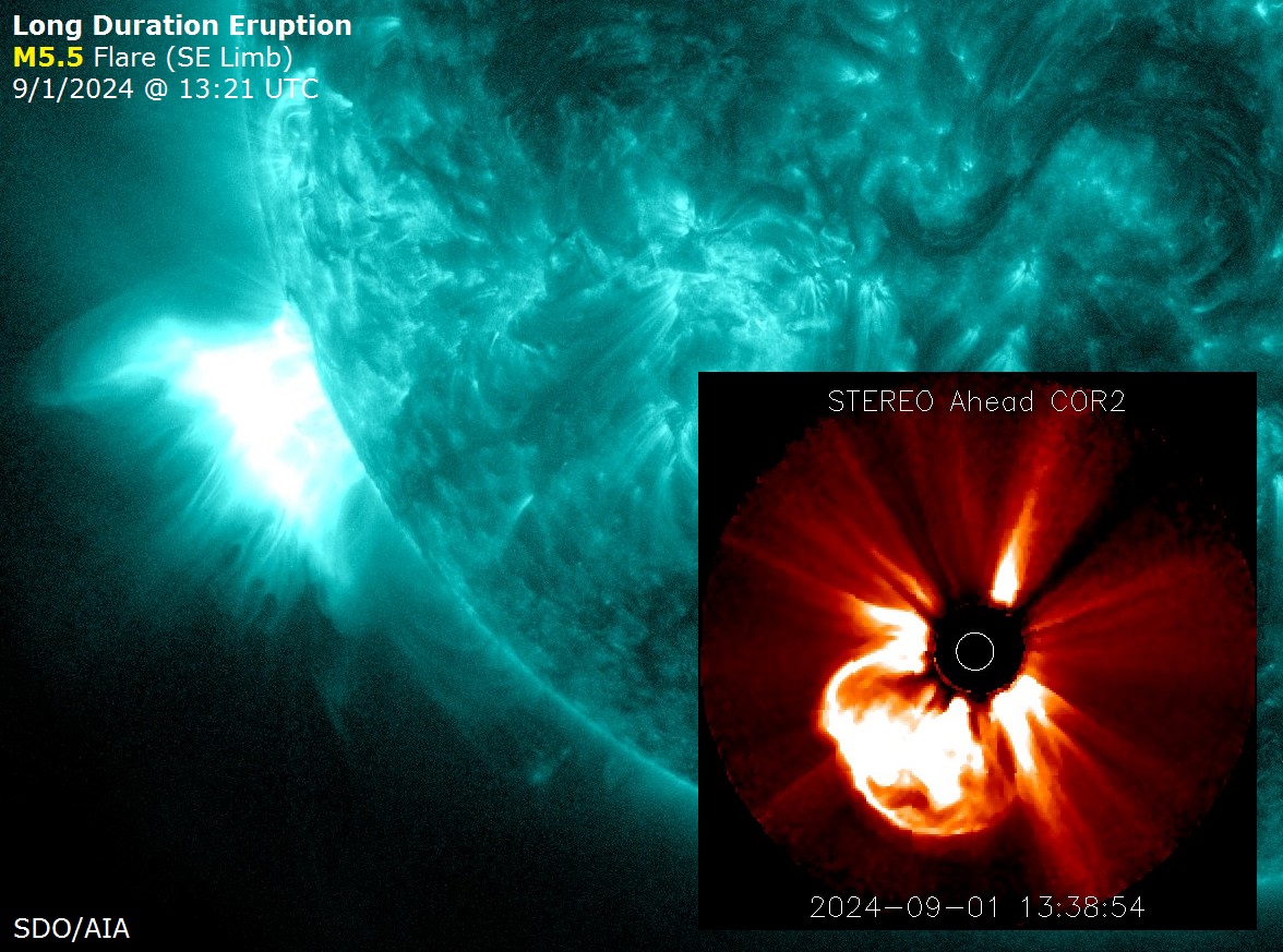 The large eruption this... - Space Weather by SolarHam