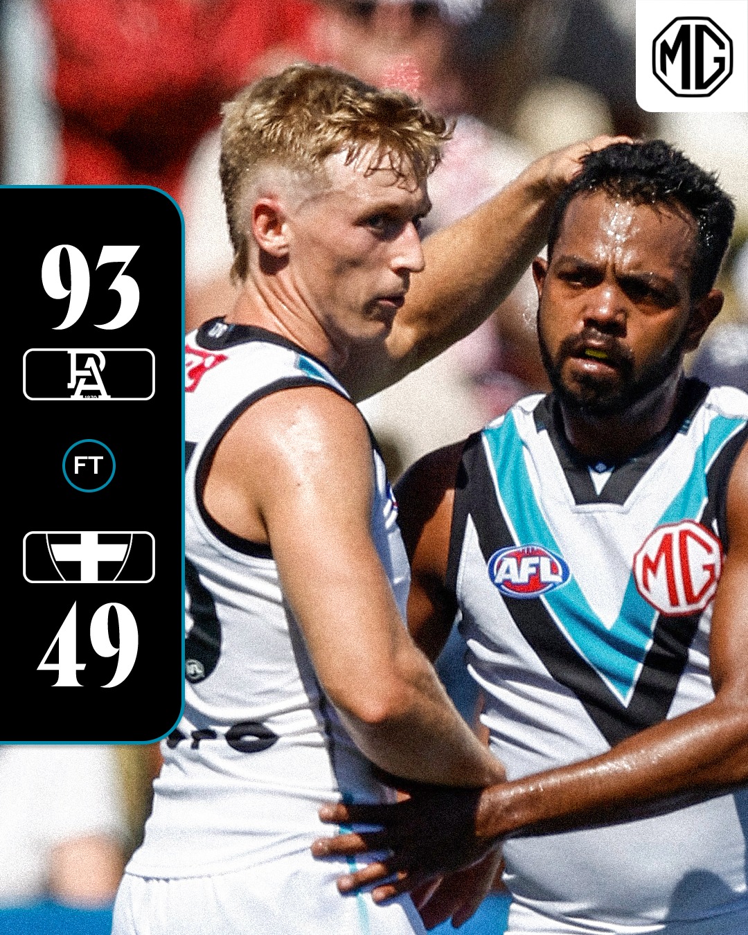 Job done A full four... - Port Adelaide Football Club | Facebook
