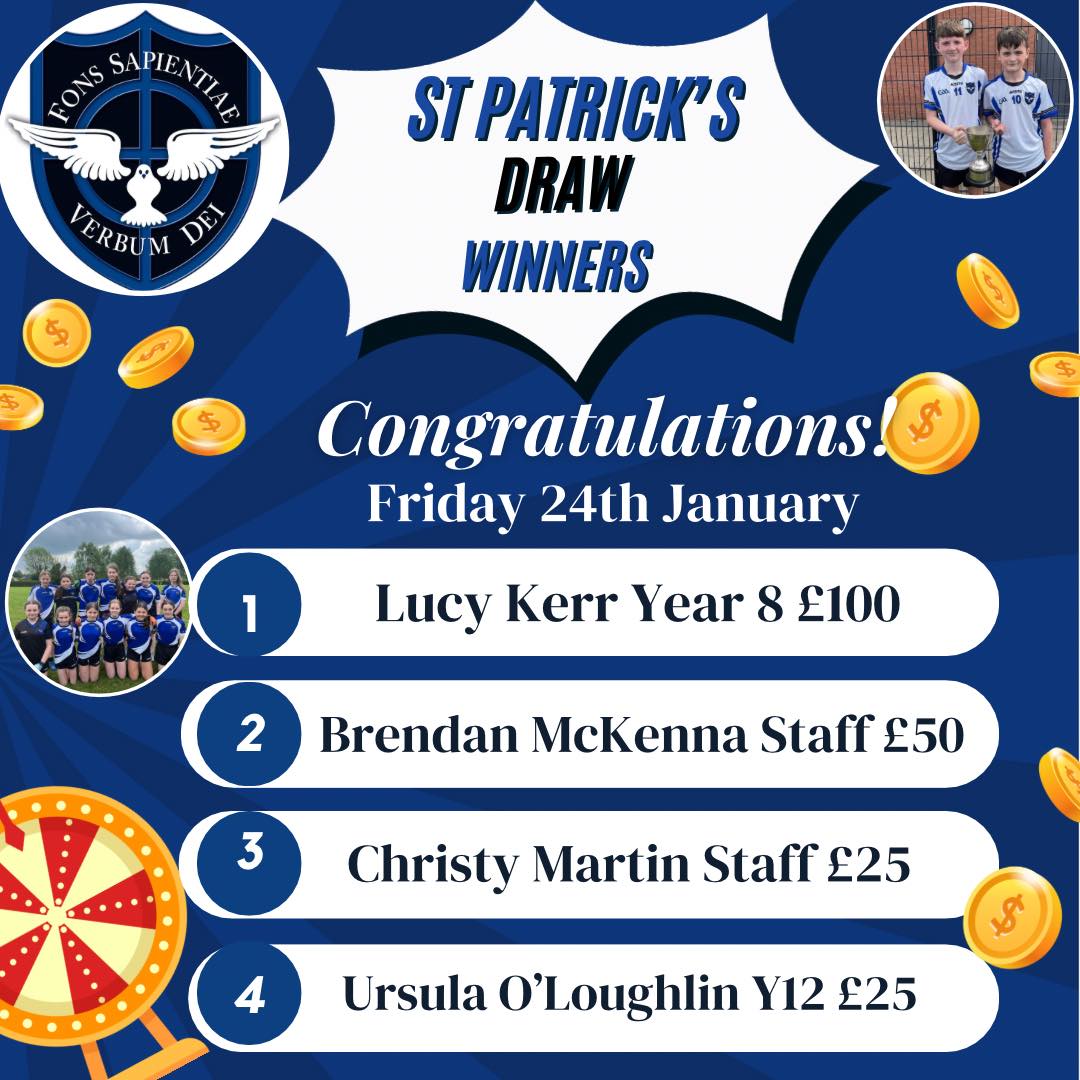 St - ⭐️Weekly Draw⭐️ Friday 24th January. Congratulations to all ...
