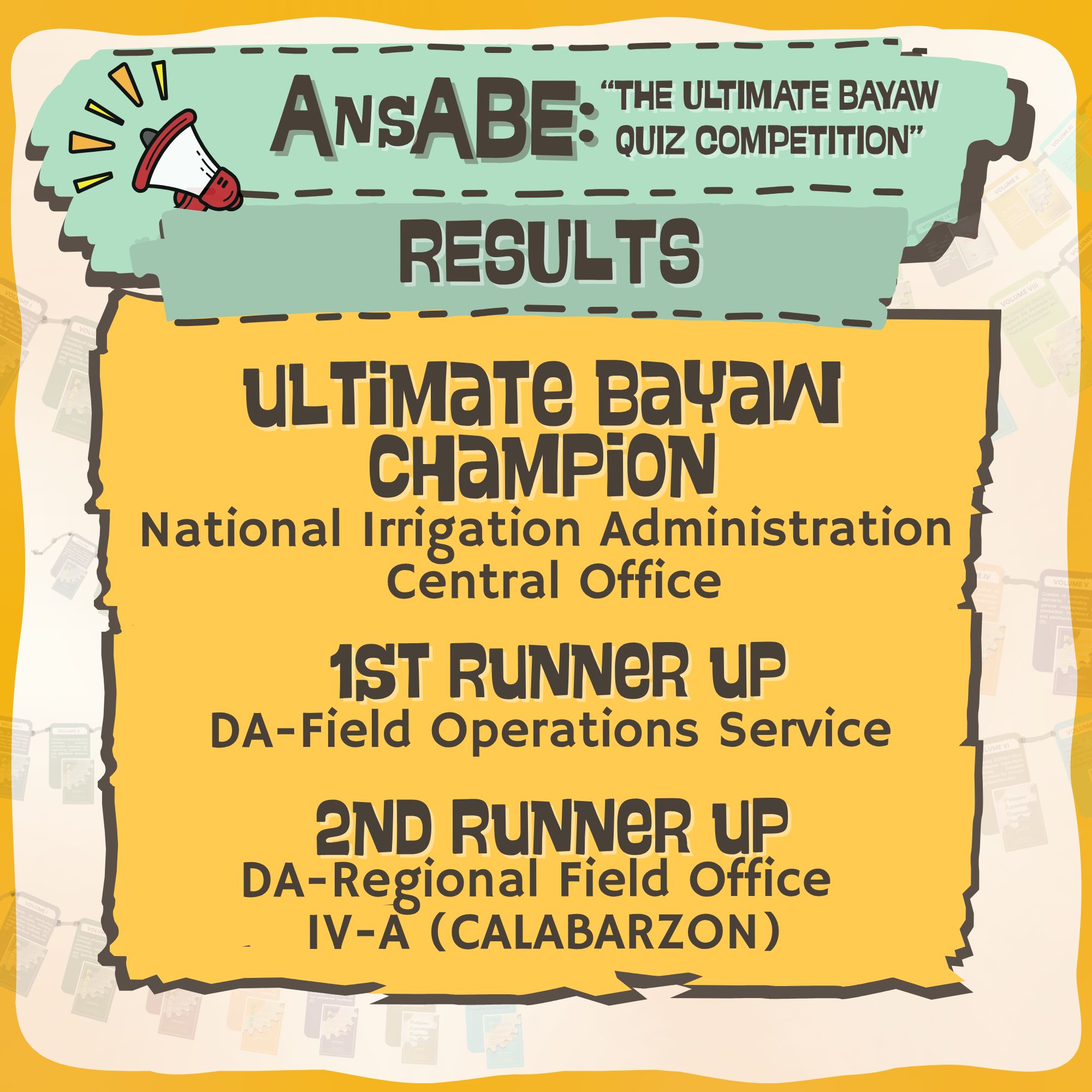 C... - Bureau of Agricultural and Fisheries Engineering - BAFE | Facebook