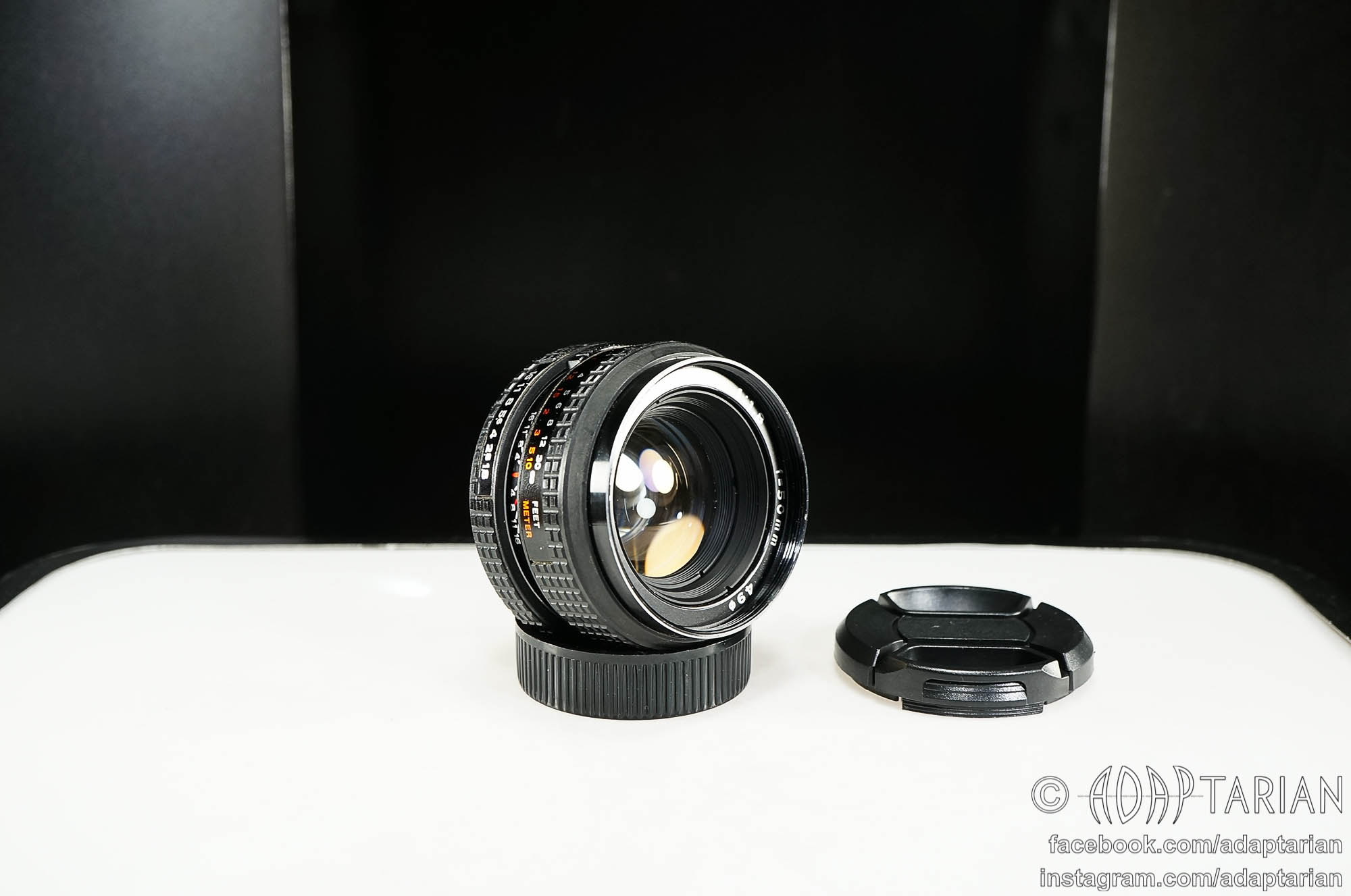 Petri CC 50/1.8 M42 mount lens review