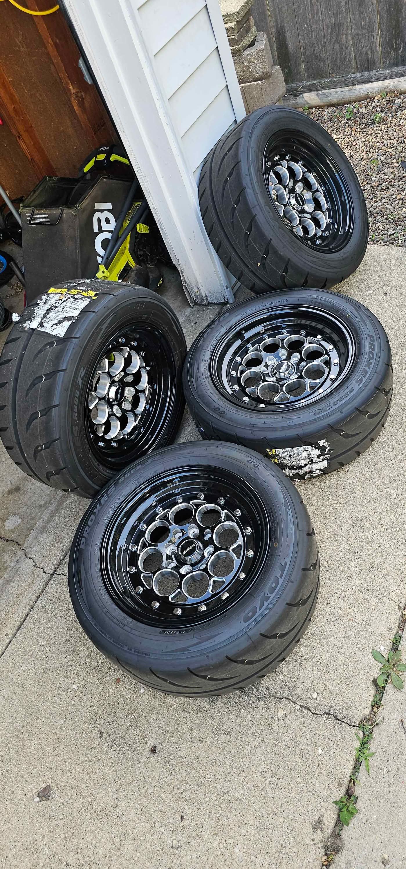 Vms Revolver 15x8 wheels on Toyo Proxees R888 - Car Wheels, Tires ...