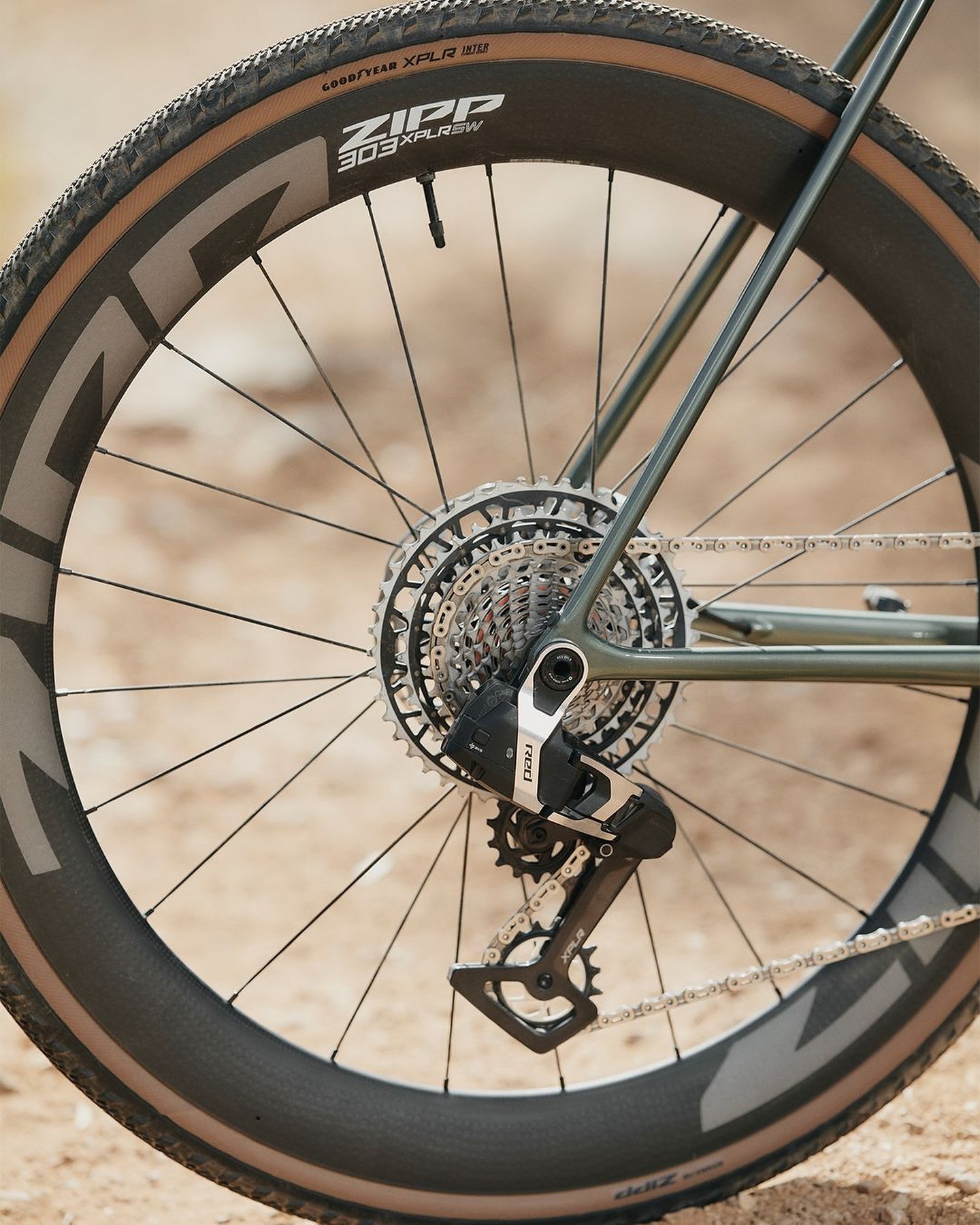 The S-Works Crux with RED XPLR AXS and @zippspeed 303 XPLR SW