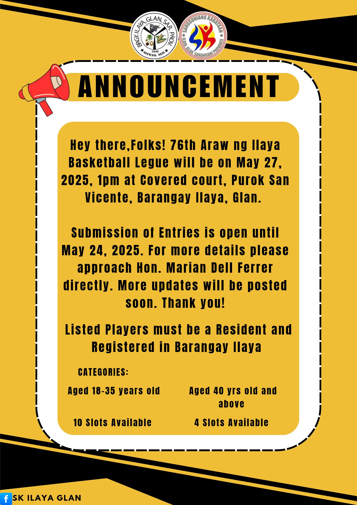 SK ILAYA GLAN - For the mechanics and guidelines, click this link https ...