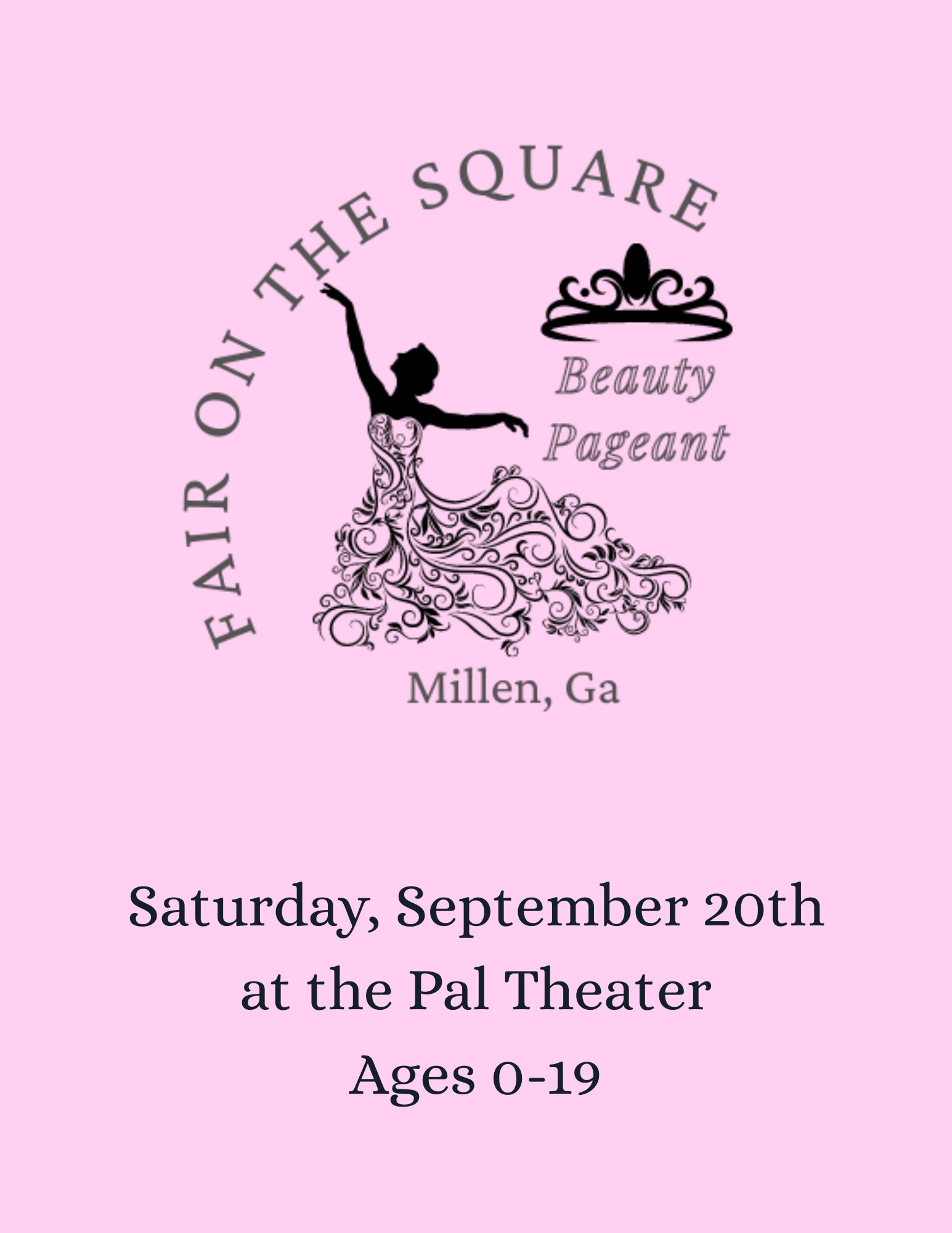 Jenkins - 🎀👑 The Fair on the Square Beauty Pageant is happening ...