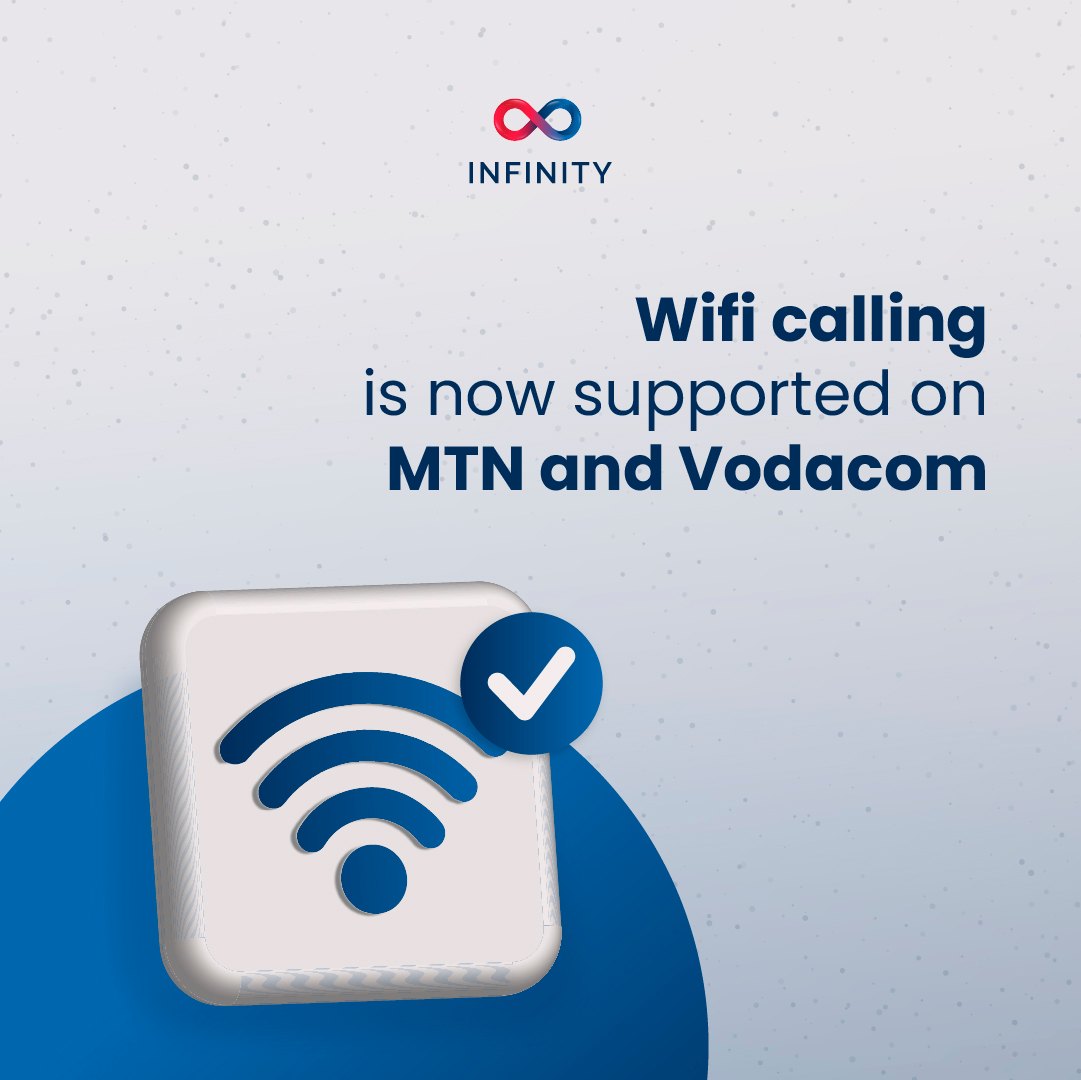 Infinity - Exciting News! WiFi calling is a feature that allows you to ...