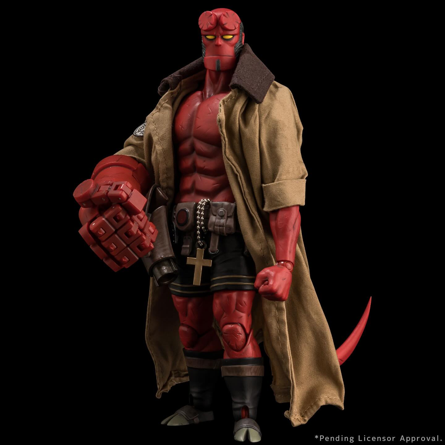 Hellboy 30th anniversary 1/12 scale action figure pre-order