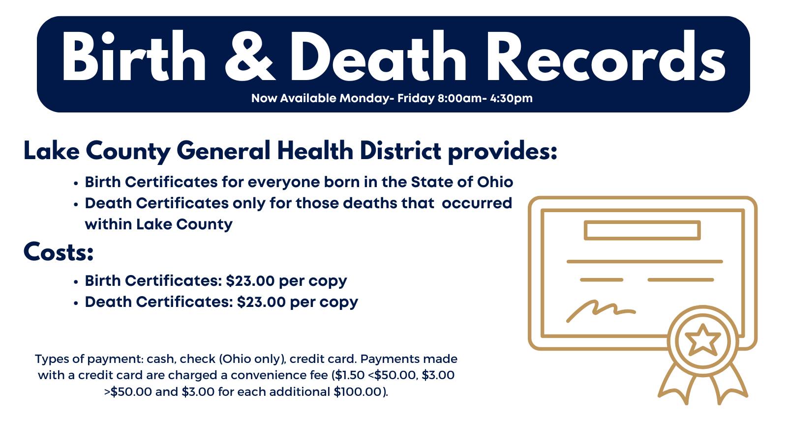 Stunning Additional Cost For Birth Certificate Payment image