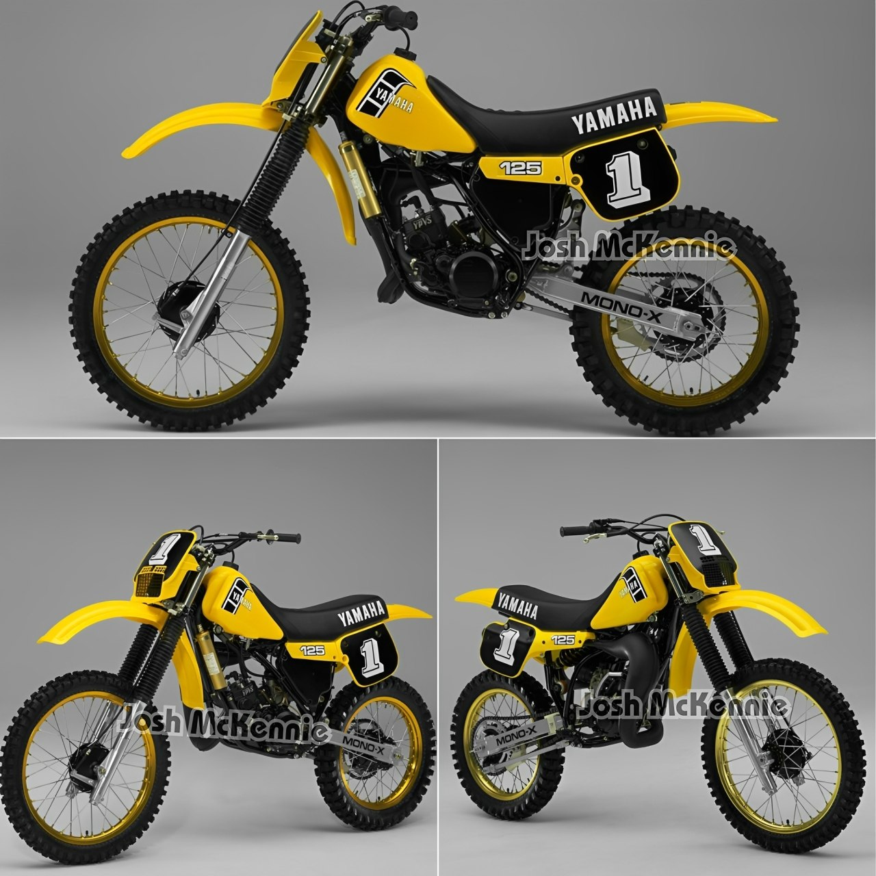 This 1994 Yamaha YZ125 is a legendary, high-performance two-stroke