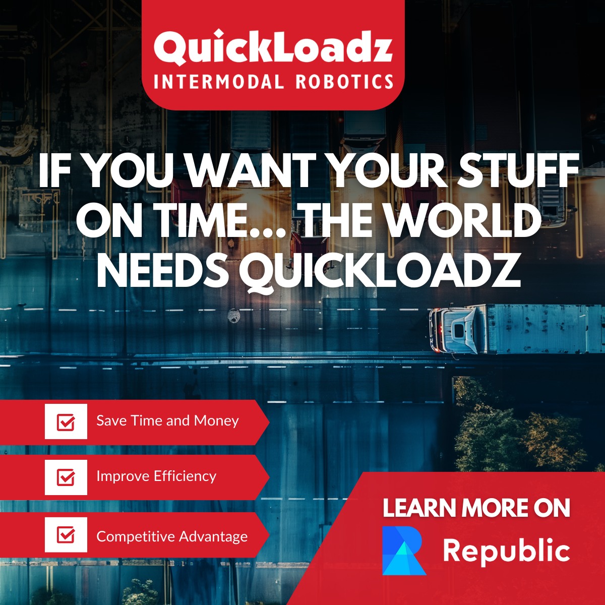 QuickLoadz Intermodal Robotics | Athens OH