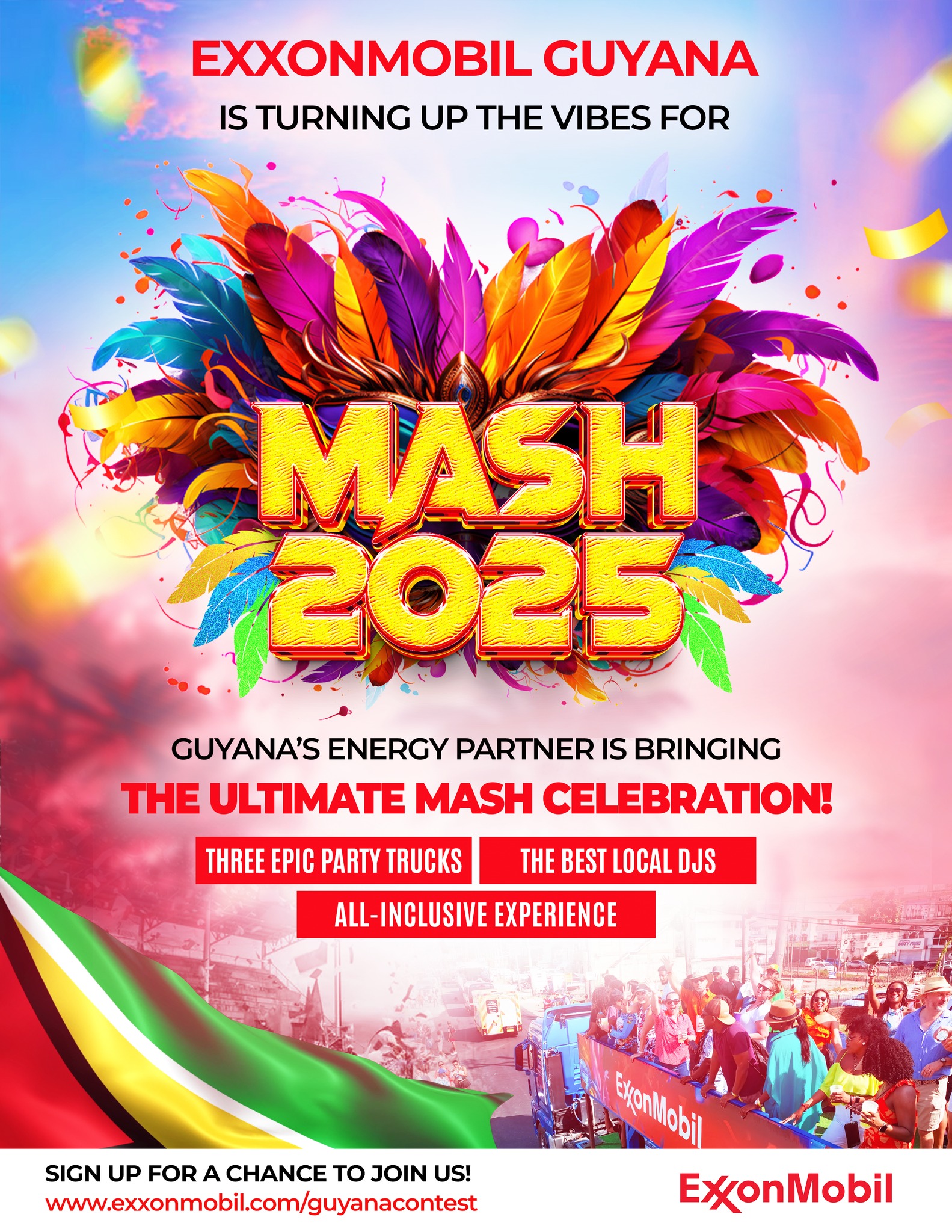 ExxonMobil - 🎉 Mashramani 2025 is HERE, and we’re taking it to the NEXT ...