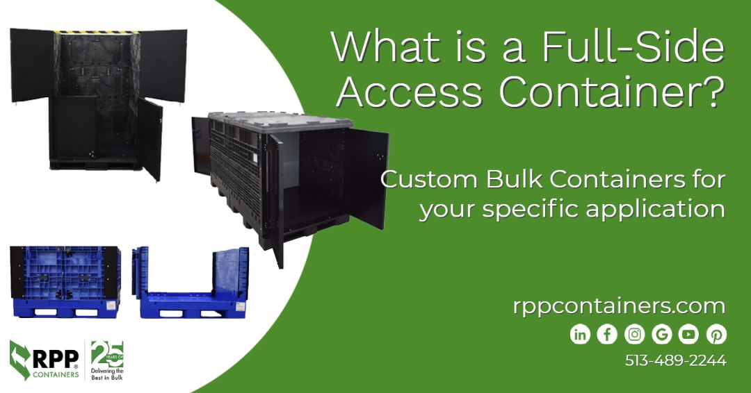 RPP Containers - What is a full-side access container? A... | Facebook
