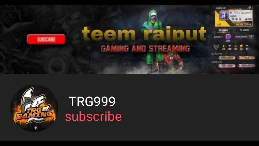 Team Rajput gaming & striming | Mahemdavad