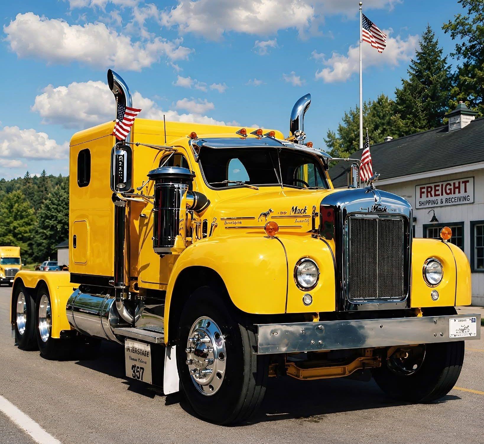 1960 Mack B-61 Series Tractor
