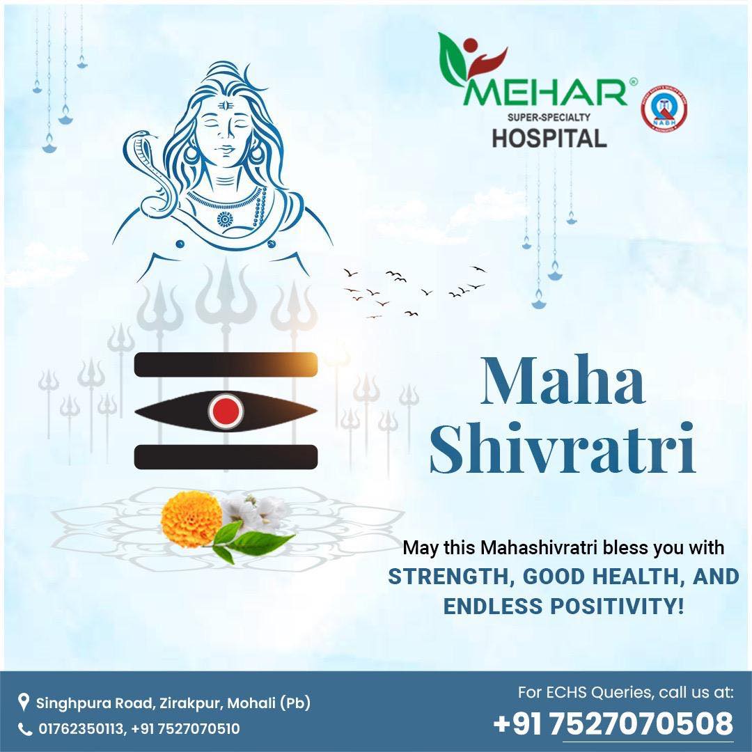 Mehar - On this auspicious occasion of Mahashivratri, may Lord Shiva ...