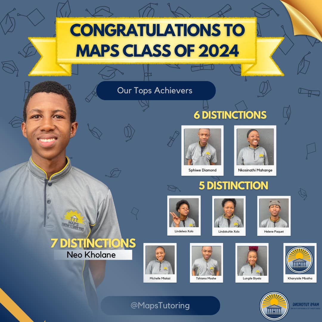 MAPS Tutoring | Johannesburg