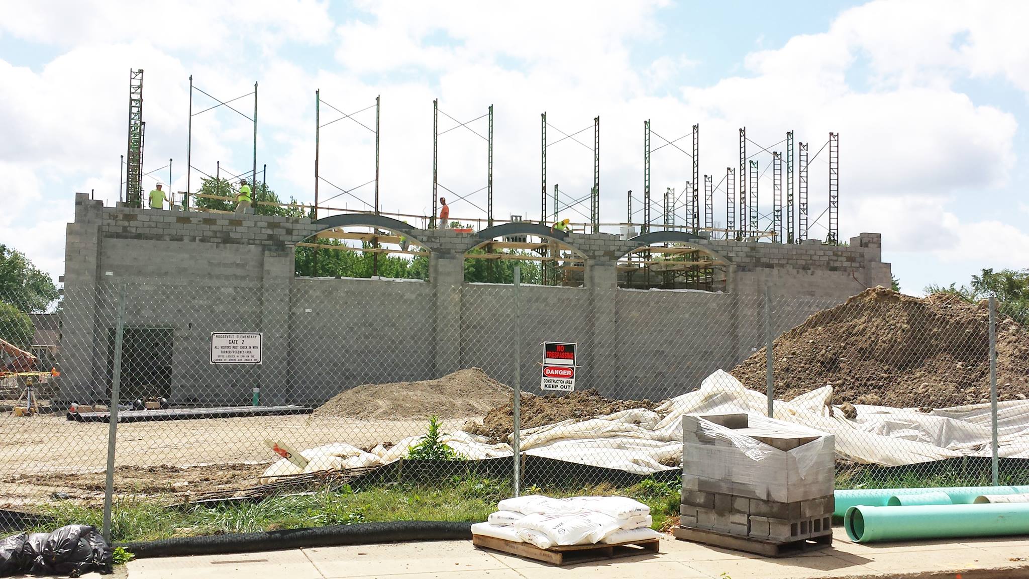 The latest construction progress... - Lakewood City Schools