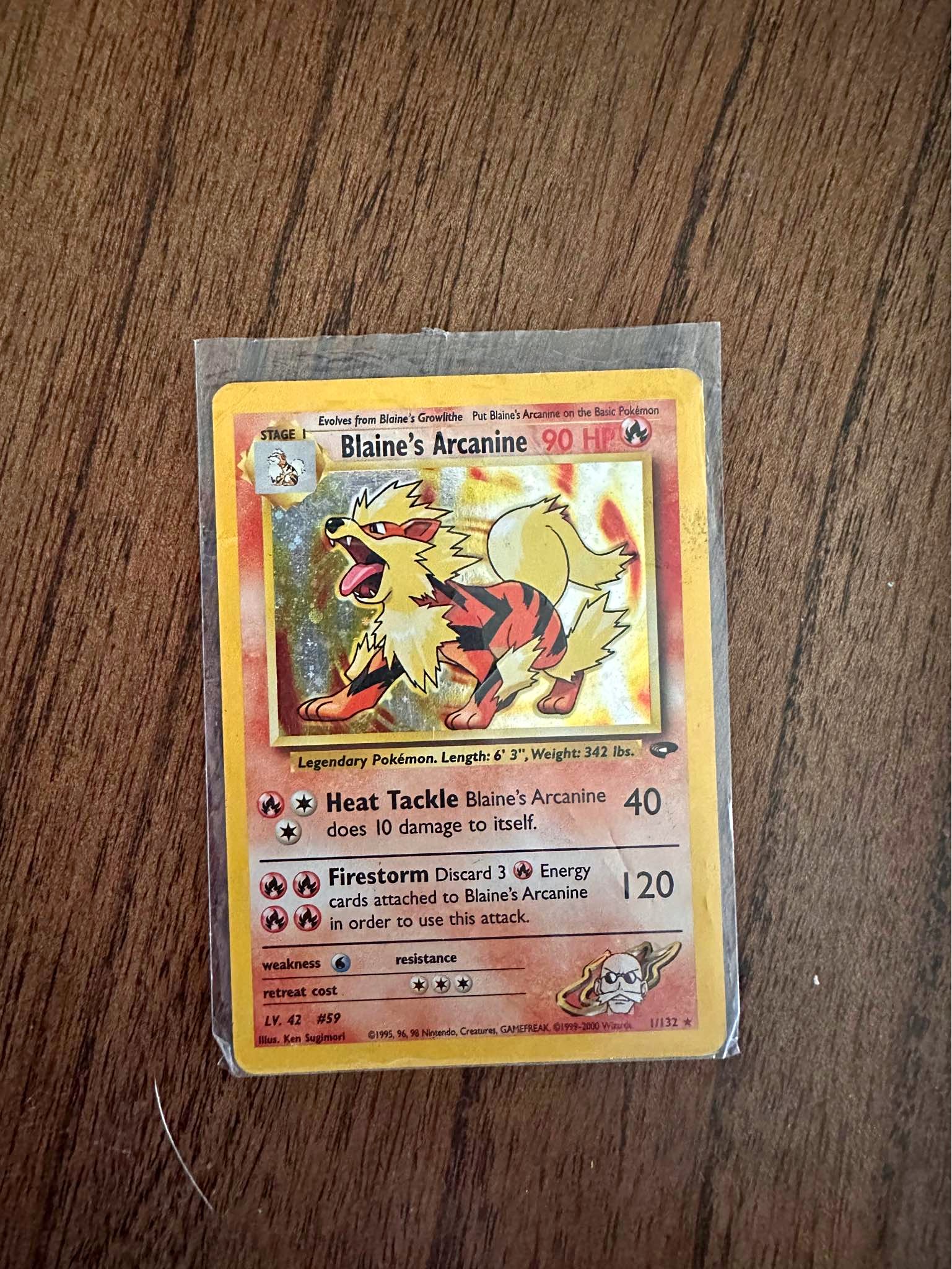 arcanine pokemon card 1995 TCG Graded Card: 2000 TV #059 English PSA 9  Vancity CJ Trading Cards Once during your turn (before your attack) if this Pokemon is your Active Pokemon Arcanine | Pokmon Cards and