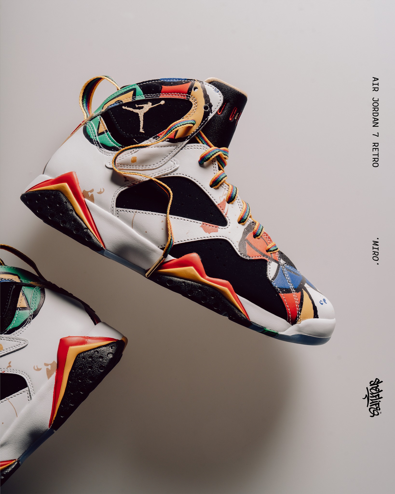 Few Jordan colourways carry the cultural weight of the “Miró.” The 