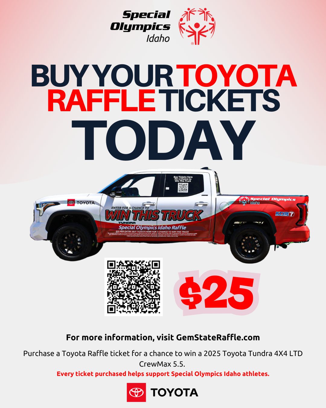 Purchase your Toyota Raffle... - Special Olympics Idaho | Facebook