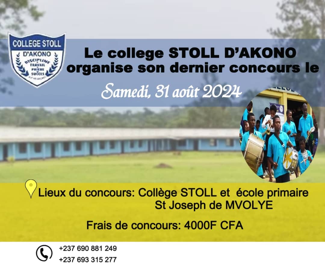 Collège Stoll d'Akono added a new... - Collège Stoll d'Akono