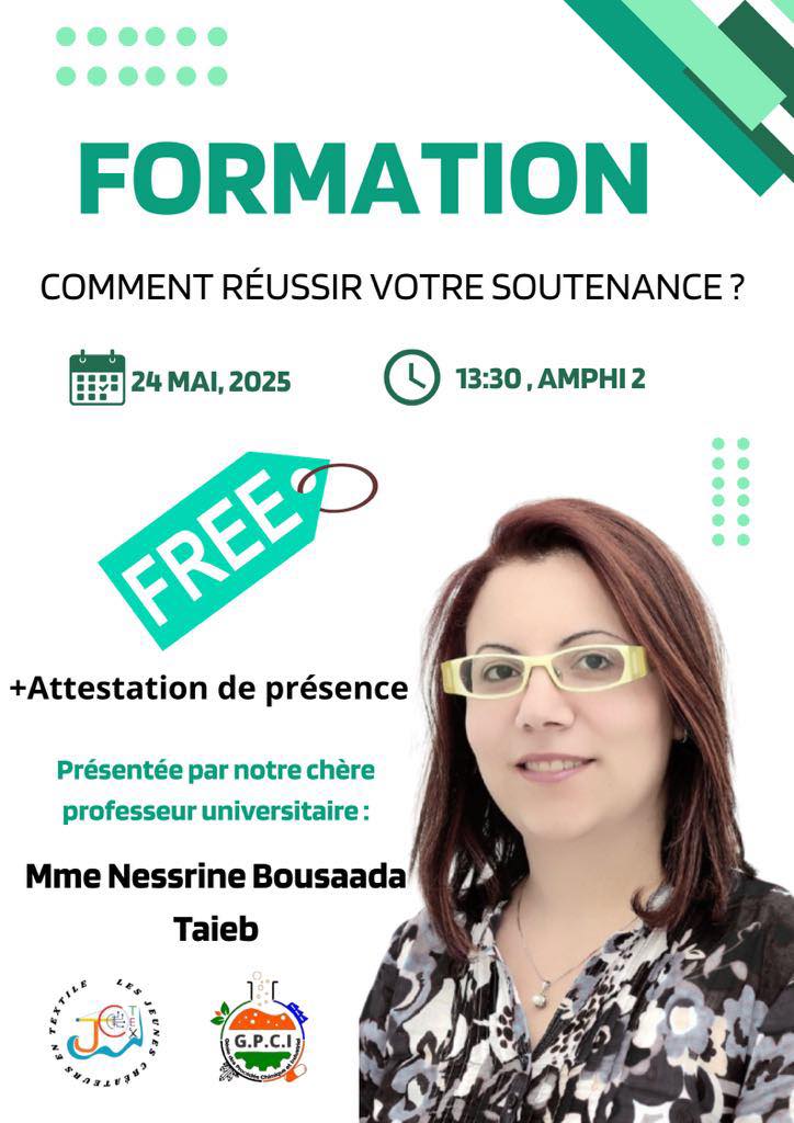 JCTex - 🎓 Formation Gratuite : « Comment réussir votre soutenance de ...