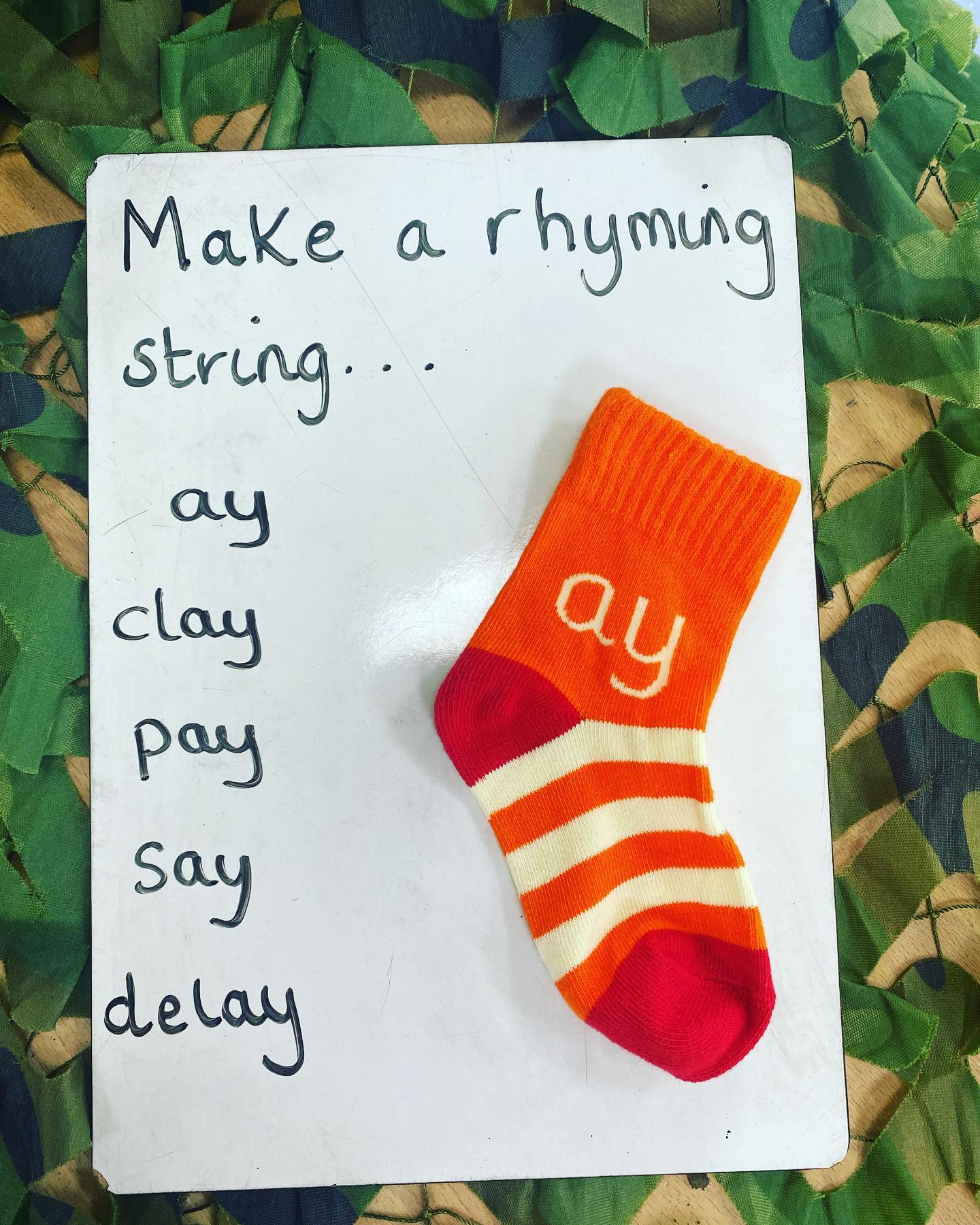 Mr C Classroom - 🧦 Rhyming String 🧦 AD-PR PRODUCT... | Facebook