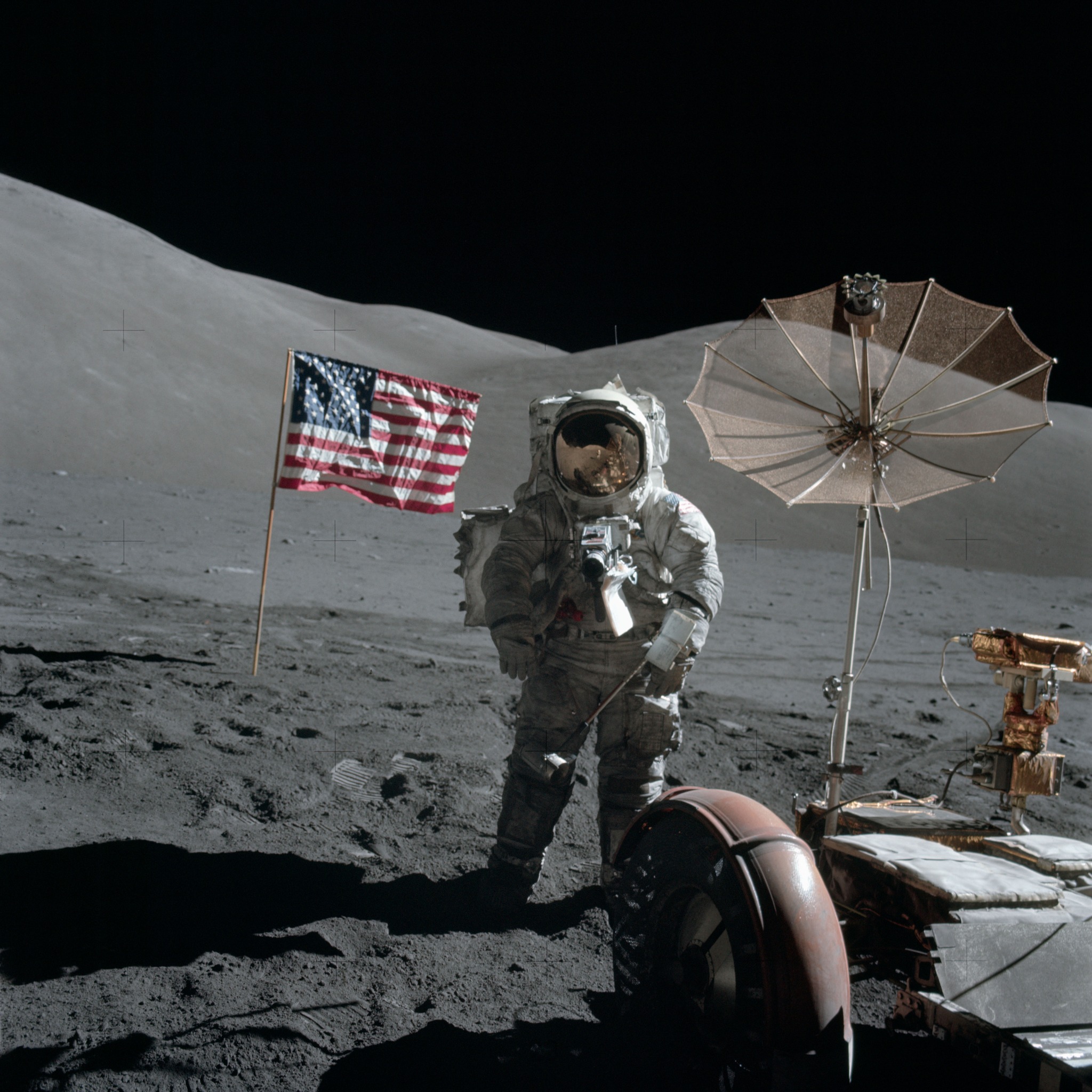 Happiest of birthdays to Apollo 17 moonwalker Harrison 