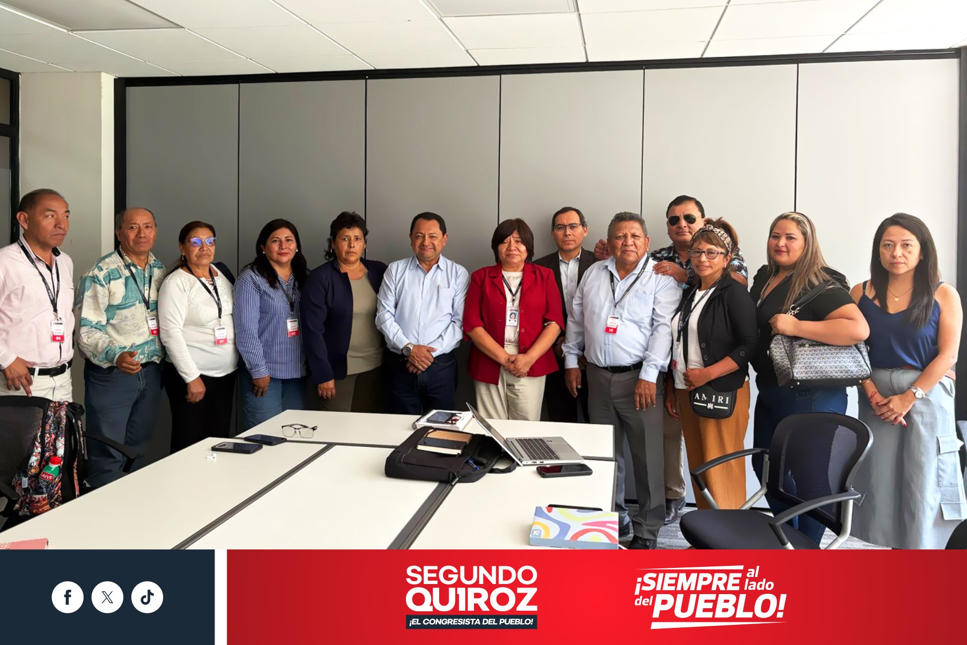 Segundo - 🔴📢 | #IMPORTANTE | El congresista Dr. Segundo Quiroz sostuvo ...