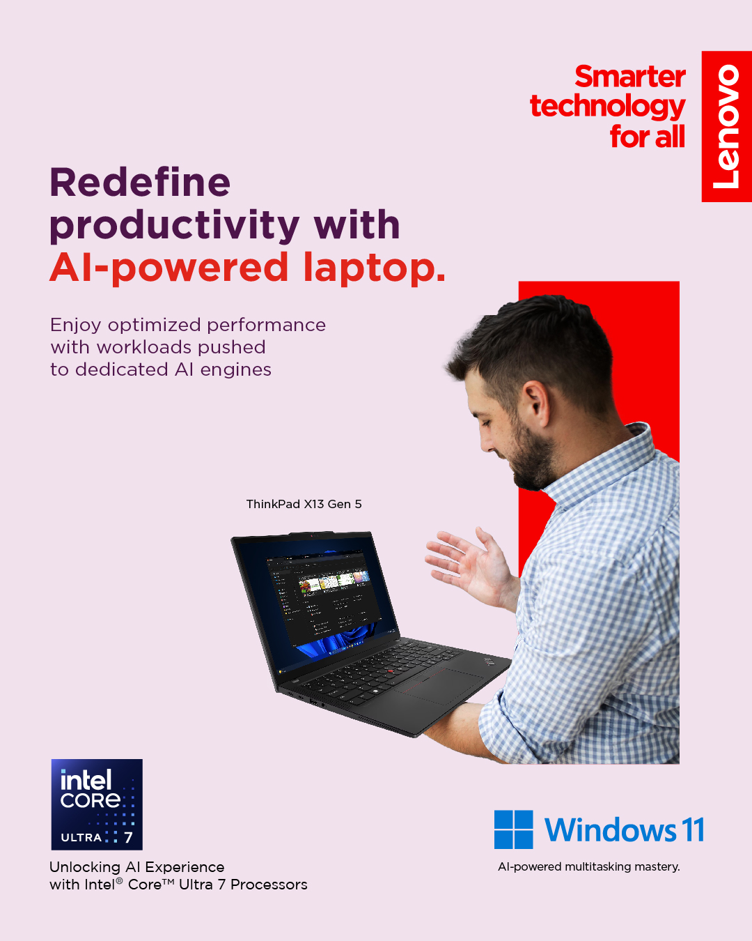 ThinkPad X13 Gen 5 dengan prosesor... - Lenovo Indonesia | Facebook