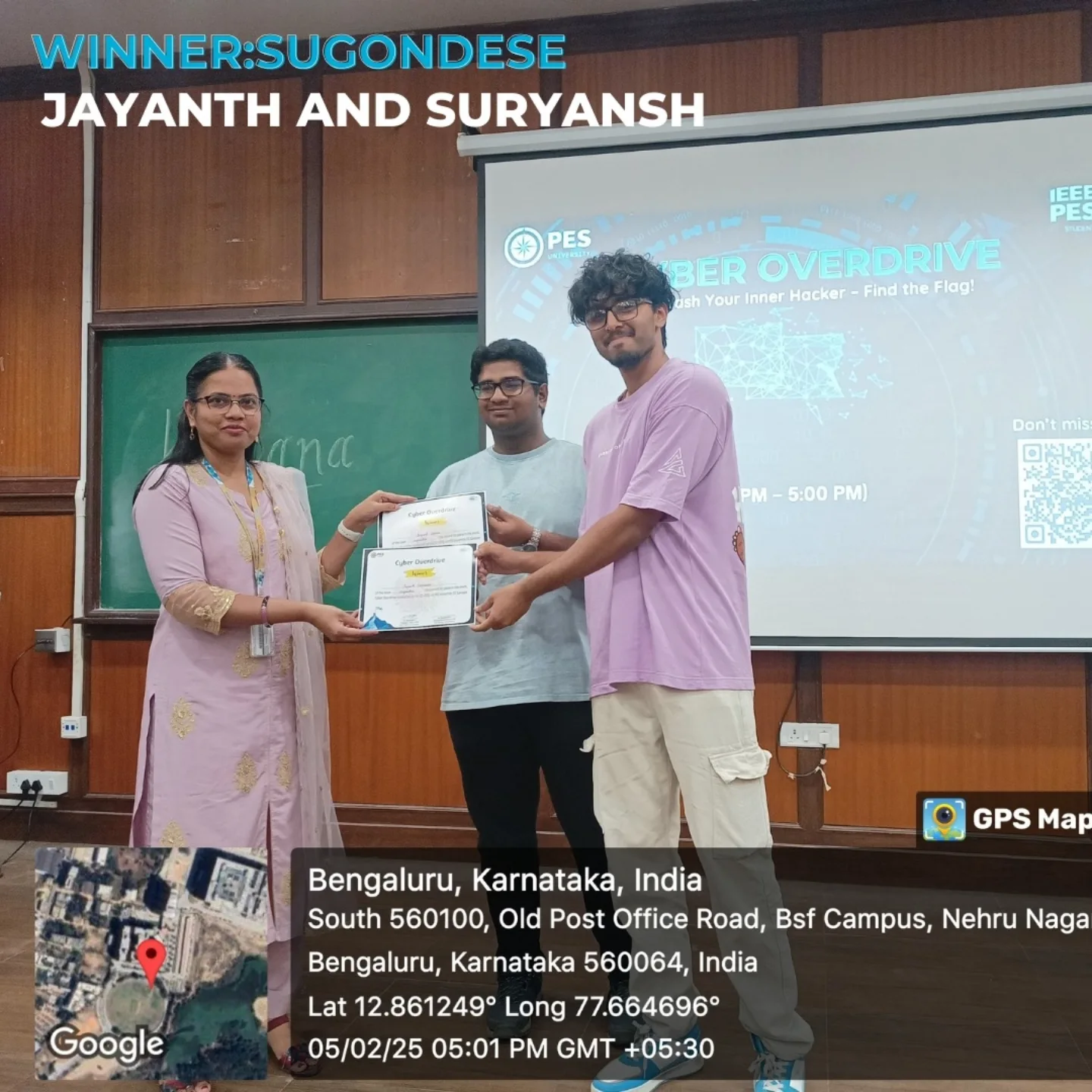 🏆 CTF Champions... - IEEE PESIT Bangalore South Campus | Facebook