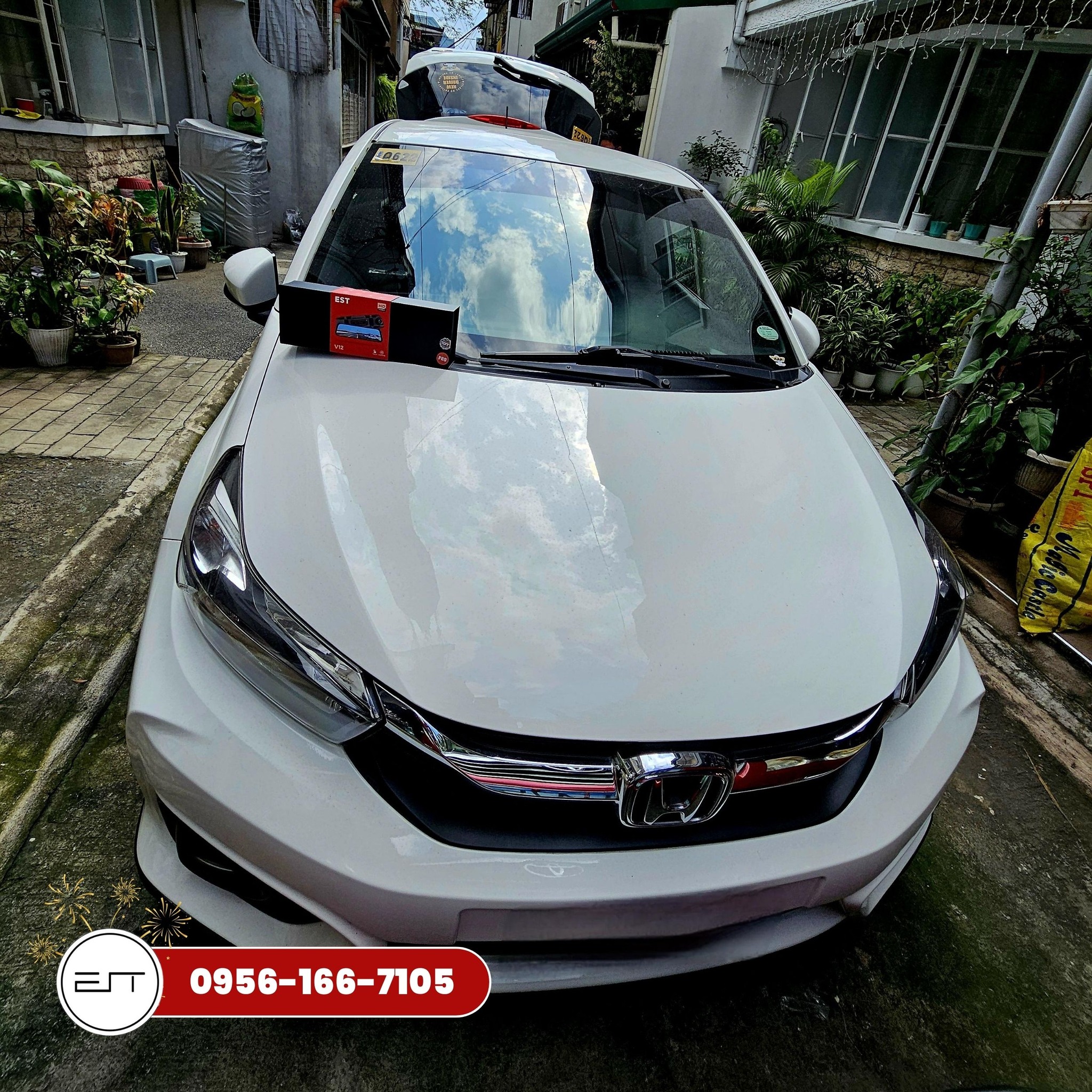 Brand new EST V12 Pro Dashcam installed on Brio 2020. Guaranteed