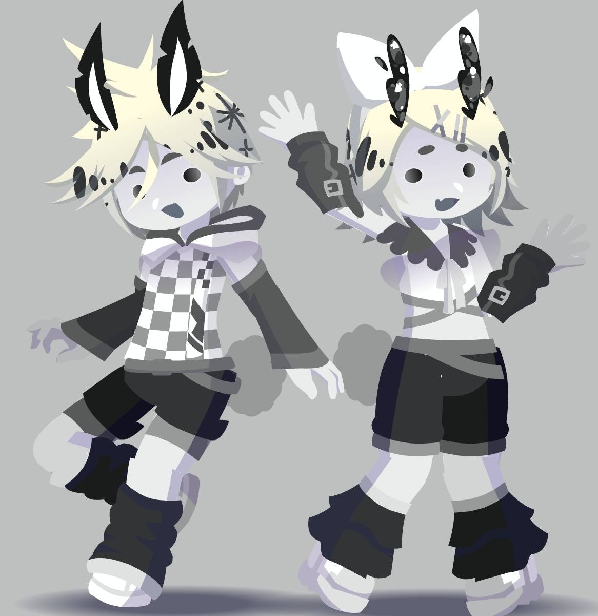 anglerfish miku and sea bunny kagamines Yojin Ahh Yurie Hannah