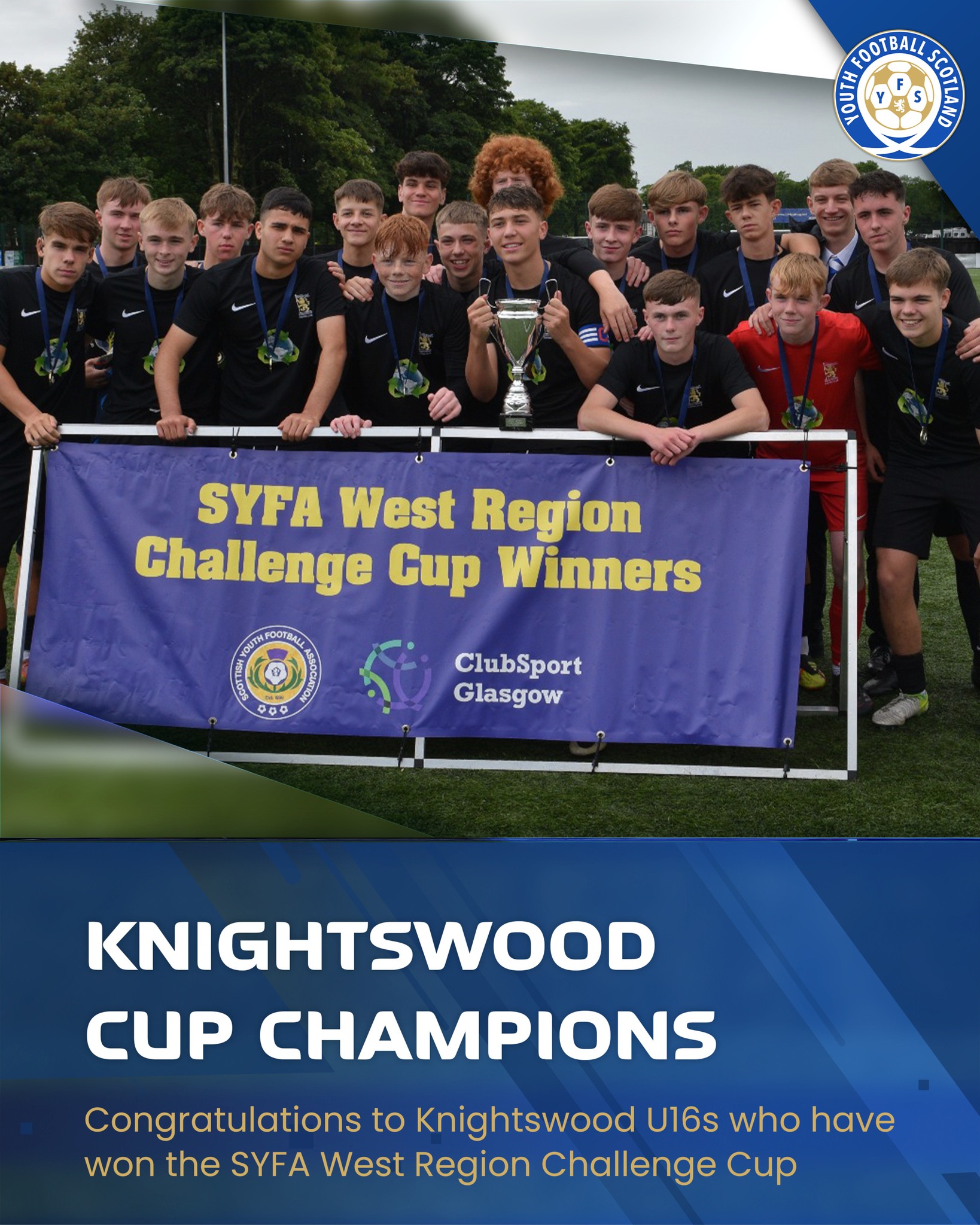 Youth Football Scotland - 𝗣𝗛𝗢𝗧𝗢 𝗚𝗔𝗟𝗟𝗘𝗥𝗬 📸 The league title was on the ...